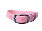 Baby Pink Waterproof Biothane Dog Collar Handmade in Yorkshire