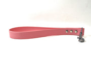 Baby Pink Waterproof Biothane Traffic Handle Handmade in Yorkshire