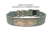 *NEW* Country Green Waterproof Biothane Buckle Dog Collar