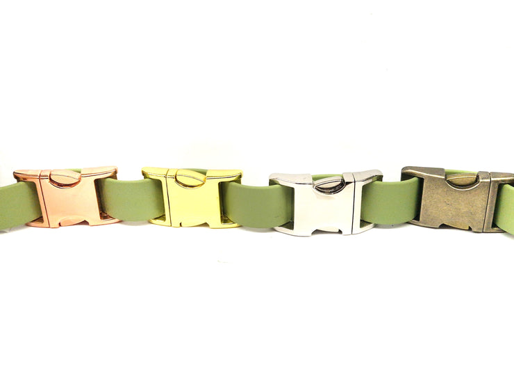 Guacamole Waterproof Biothane Metal Clasp Dog Collar