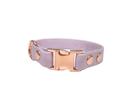 Pastel Pink Small Breed Waterproof Biothane Dog Collar 21cm to 28cm Neck